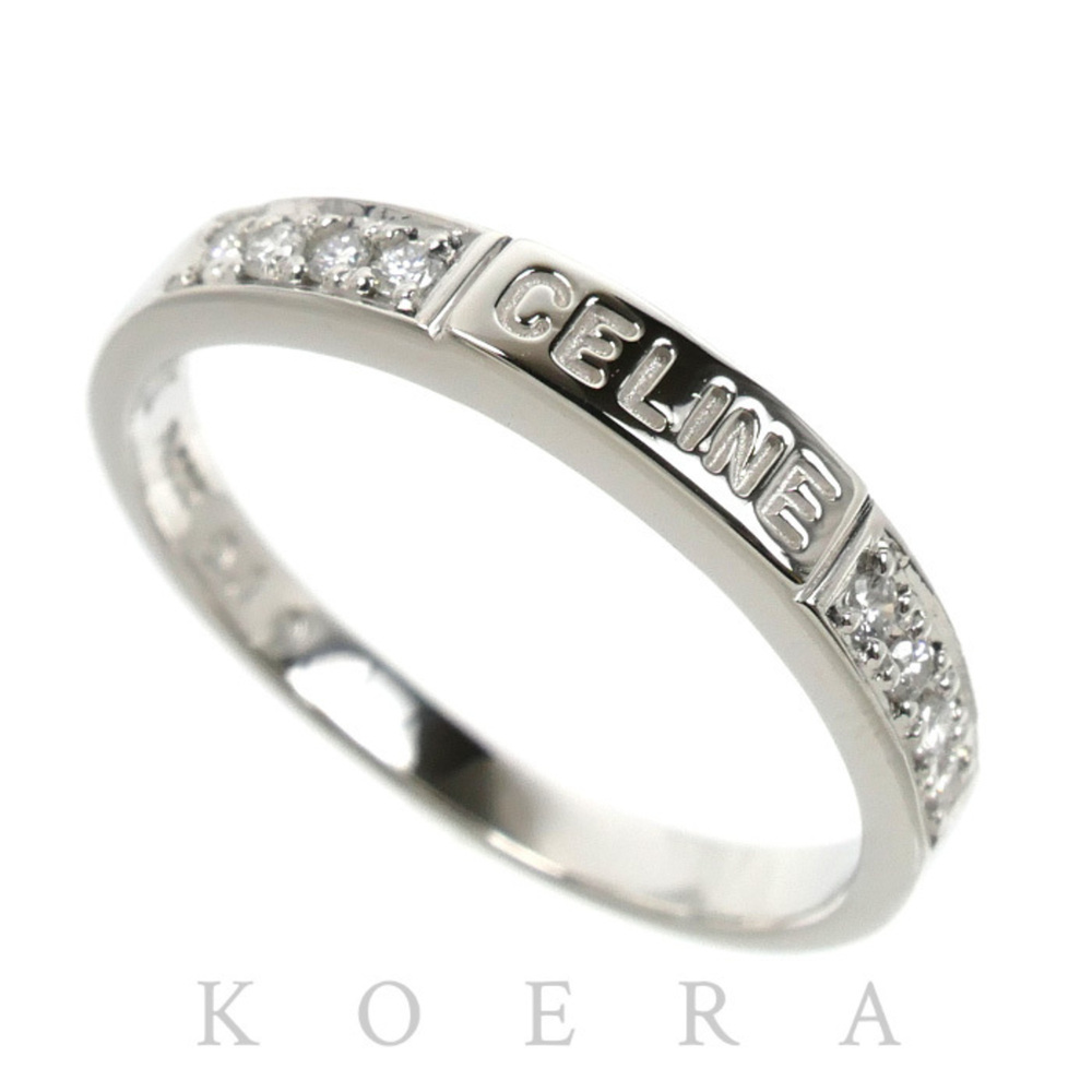 CELINE Silver Diamond Ring